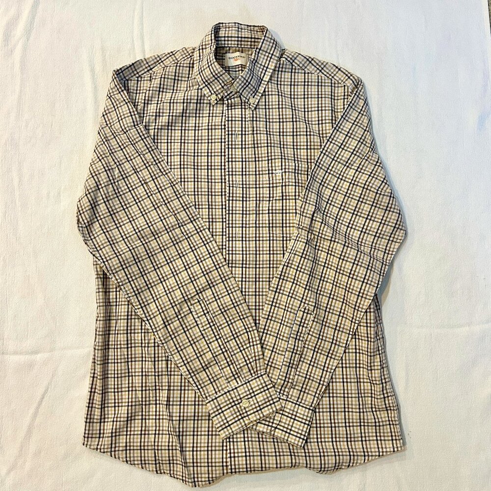 Dockers Men's Button Up Shirt - Sz S - Like New
